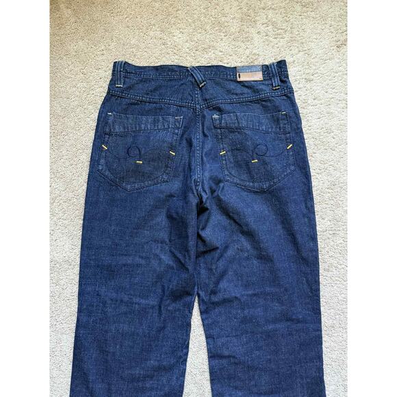 Rocawear 100% Cotton Mid Rise Straight Leg Workwear Jeans Blue Mens 34W x 34L - Picture 7 of 9
